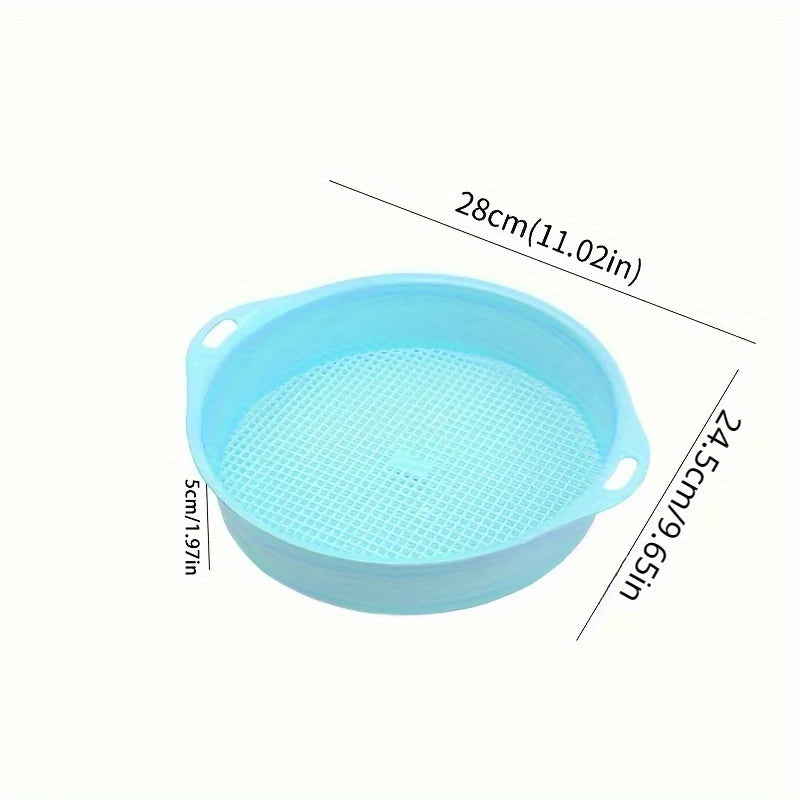 1pc Gardening Made Easy: 1pc Gardening Supplies, Soil Sieves, Plastic Mesh Sieves, Filtering Crushed Soil,Stones,Succulent Tools