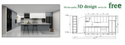 Kitchen Full Set Modern Smart Outdoor Stainless Steel  with Built-in Refrigerator and BBQ Grill for Home and Garden
