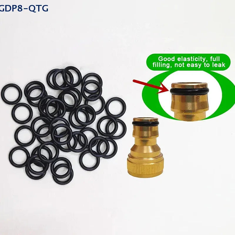 NEW 50pcs/lot Gardening Tools And Equipment O-Type Waterproof Rings Pipe Plastic Joint Sealing Rings Garden Accessories