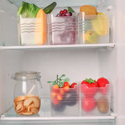 5/1PCS Refrigerator Storage Boxes Food Fresh Organizer Cold Storage Crisper Fruit Spice Food Container Boxes Home Kitchen Box