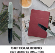 Creative Fake Red Black Marker Pen Hidden Compartment Sight Diversion Safe For Home Office Hide Necklace Money Small Valuables
