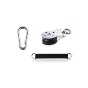 Fitness Loading Lifting Pulley Training Stainless Steel Mute Strength Trainer Heavy Bearing Workout Equipment Home Gym