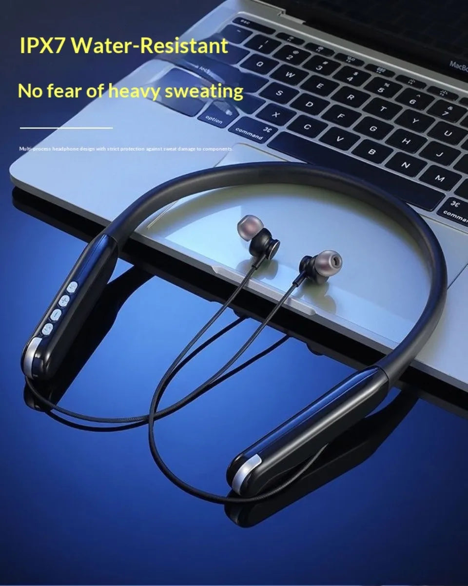 Neck-hung Wireless Bluetooth Headphones Lossless Sound Quality Noise Cancellation High Sound Quality Sports Business E-Sports Ga