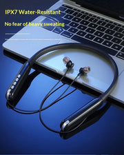Neck-hung Wireless Bluetooth Headphones Lossless Sound Quality Noise Cancellation High Sound Quality Sports Business E-Sports Ga