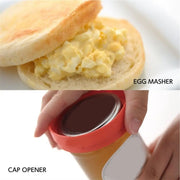 Plastic 8 in 1 Kitchen Tool Ginger Grater Squeezer Vegetable Cutter Opener Fruit Slicer Bottle-Shaped Kitchen Gadget Set Kitchen
