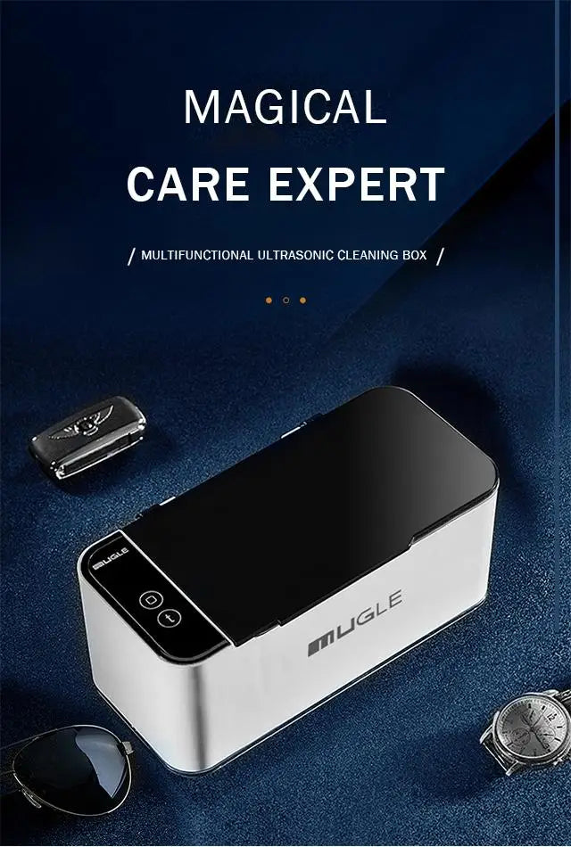 Smart Home Ultrasonic Cleaner for Jewelry Glasses Circuit Board Watches Denture Teeth Razor Ultrasound Cleaning Washing Machine