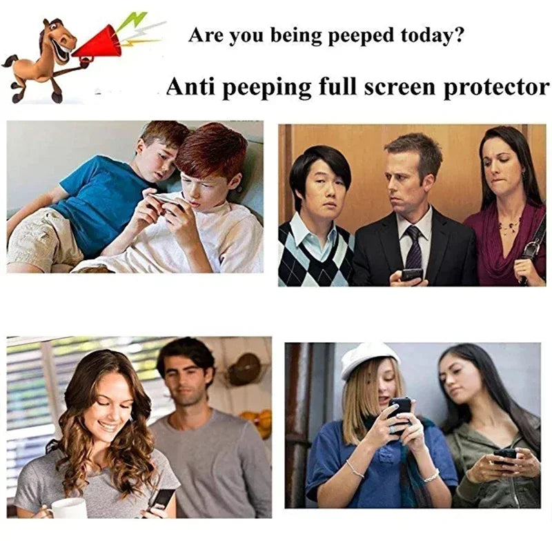5PCS Anti Peeping Spy Glare Hydrogel Film Screen Protector for Tecno Spark 20C 9T 8C 10 30 40 Pro Plus 5G 4G Privacy Film