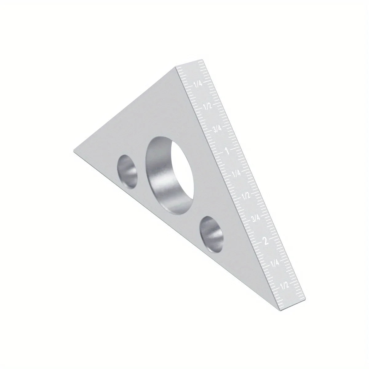 Aluminum Right Angle Ruler Woodworking Ruler Triangle Ruler Scales Machinist Carpenter's Square Height Measuring Tools Gauge