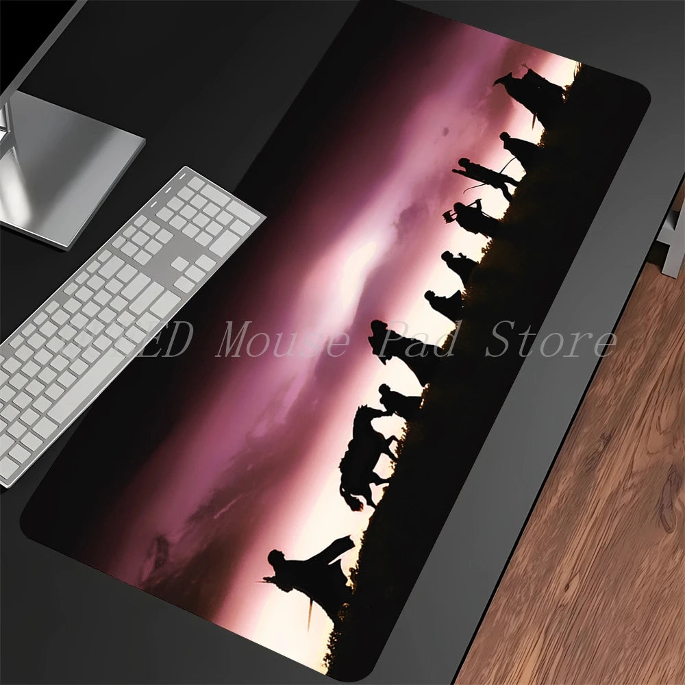 Pc Gamer Accessories L-lord of the Rings Mousepad Xxl Gaming Mouse Pad Desk Mat Keyboard Large Extended Protector Mice Keyboards