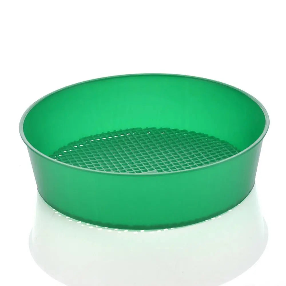 Garden Sifter Green Garden Sieve Portable Washable Soil Sieve Plastic Rock Sifter Home Planting Green