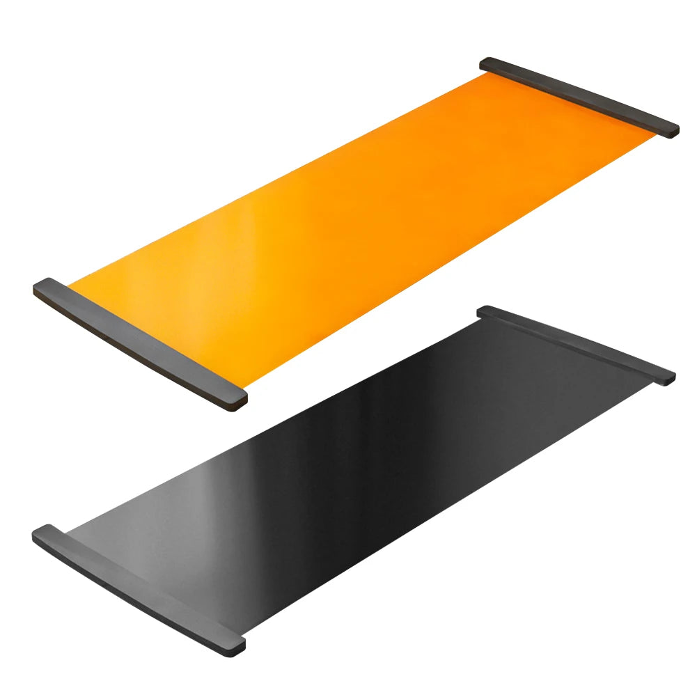 Yoga Practice Mat Pilates Sport Fitness Sliding Mat w/ Anti-Slip Layer Low-Impact Exercise Mat For Balance Training Core Workout