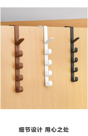 Plastic Hook Cabinet Door Hanging Rack Gadgets Holders Desk Shelves Kitchen Utensils Storage Organizer Bathroom Accessories