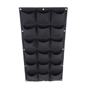 Garden Green Wall 18 Pockets Planting Bag  Vertical Wall Planter Garden Balcony Plant Grow Bag Gardening Accessory Herb