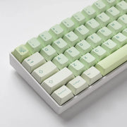 127 Keys Ginkgo Mechanical Keyboard Keycap PBT Thermal Sublimation Cherry Profile DIY Custom Gaming Gamer Keyboard Accessories