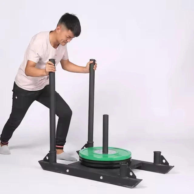 Fitness Equipment Weight Power Sled Weight Training Pull Sled For Athletic Exercise And Speed Improvement