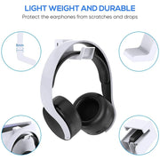 PS5 Accessories Headphone Stand Wall Mount Holder Hanger for PS5 Console Gaming Headset Hanging Bracket Storage Rack