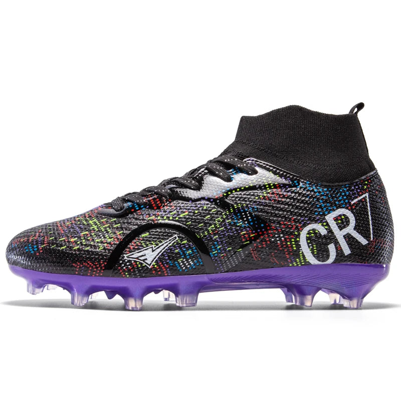 New Men Soccer Shoes Society Cleats Professional Football Boots Indoor Fast Football Field Boots Sneaker Boy Original Training