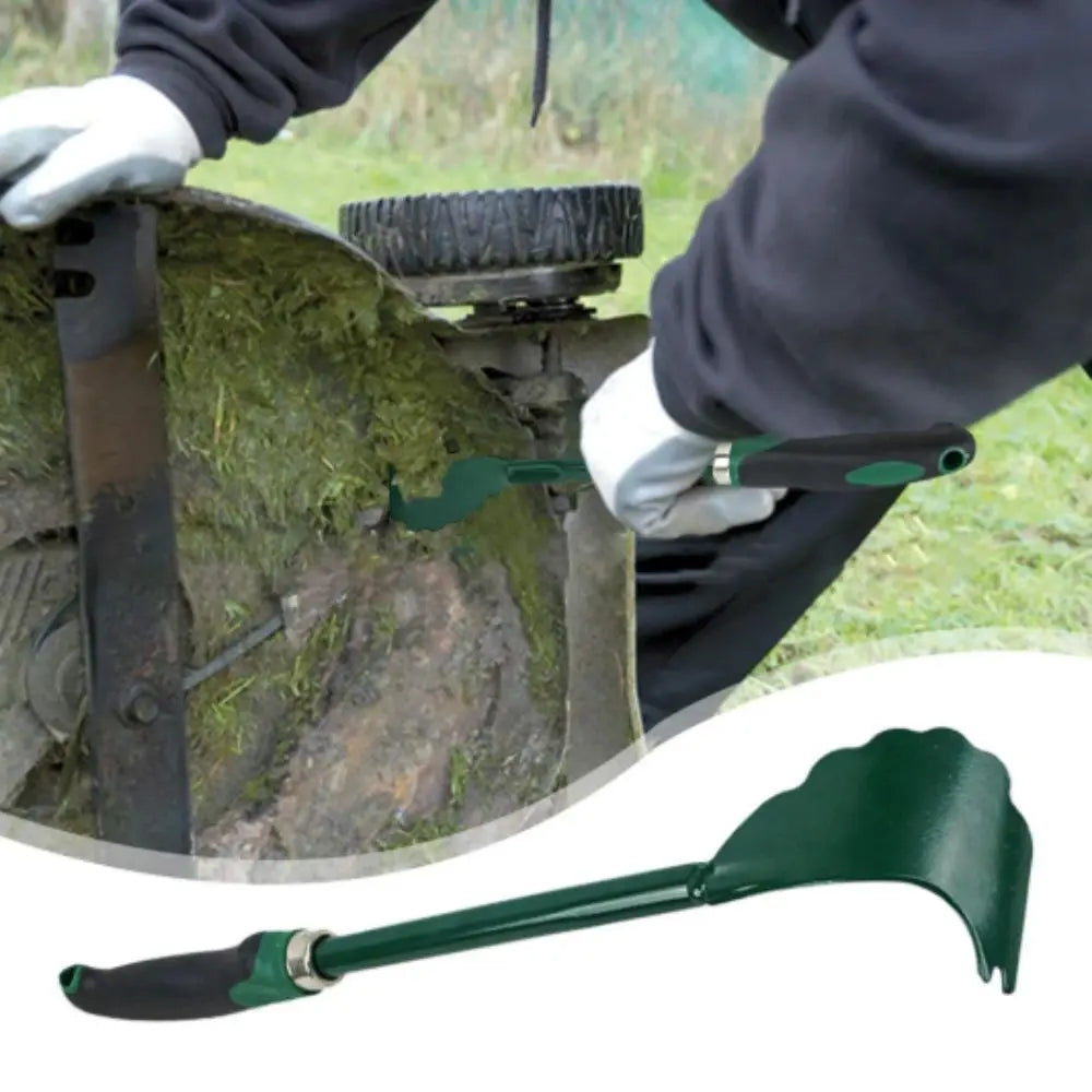 Heavy Duty Lawn Mower Cleaning Tool Iron Construction Garden Tool Garden Scraper Kit 1 Piece Lawn Mower Cleaner Trimmer Cleaning