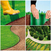 10cm 15cm 20cm Garden Grass Lawn Edge Border Fence Path DIY Flexible Lawn Edging Border Fence For Outdoor Landscape Garden Decor