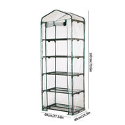 3/4/5 Tiers Garden Greenhouse Cover Plant Flower Growth House Heat Retaining PVC Waterproof Cover Garden Wear-resistant