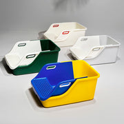 Cat Supplies Toilet Cat Litter Box Semi-closed Extra Large Size To Prevent Splashing Outside Automatic Litter Box
