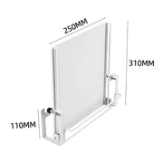 Narrow Kitchen Folding Auxiliary Cooking Table Mini Shelf Dishcloth Hanger Kitchen Assistant Countertop