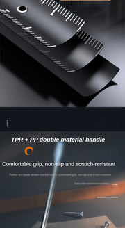 Deli new tool set household home series household screwdriver tape wrench vice tape art knife raw material belt tool collection