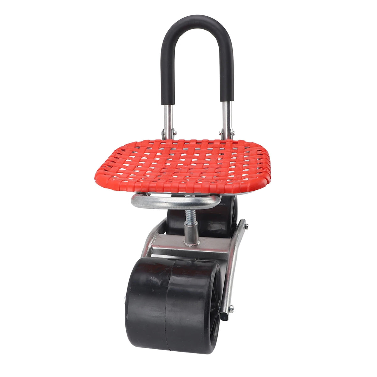Garden Seat Cart Increase Efficiency Garden Rolling Work Seat Iron Labor Saving  Adjustable for Farm