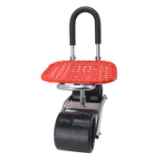 Garden Seat Cart Increase Efficiency Garden Rolling Work Seat Iron Labor Saving  Adjustable for Farm