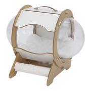 Cat Bed for All Seasons Summer Cat Bed Sleeping Nest Closed Summer Solid Wood Capsule Space Capsule Cat House