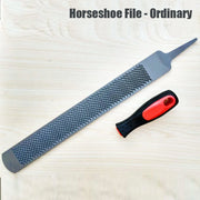 Horseshoe File Anti-slip Handle Double Side Carbon Steel Hoof Rasp Horse Hoof Trimming Tools Sanding Wood Equestrian Accessories