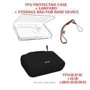 Unique Gaming Accessories Dual Screen Flip Up Handheld Device Protective Case Storage Bag Lanyard Soft Bag for AYN THOR Custom