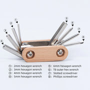 Multifunctional Bike Repair Tools 8 In 1 Road Bicycle Allen Wrench High Strength Steel MTB Tools Bike Accessories