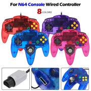 NEW Wired Gamepad for N64 Console Controller for N64 Classic Joystick for Retro Game Console Controller for N64 Gaming Accessor