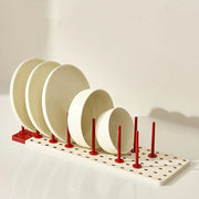 Kitchen Organizer Dish Drying Rack Plates Shelf Plastic Holder Dish Rack Sink Draining Bowl Storage Stand Home Accessories