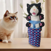 Cats Puppet Wrestler Cat Wrestling Toy  Puppet Interactive Hand Puppet for Indoor Cats Kids Pretend Play and Dog Toys