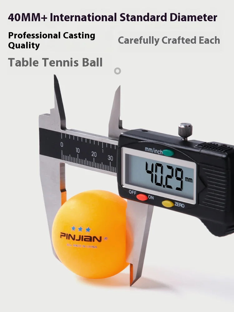 6-Pack 10-Pack 60-Pack Professional Table Tennis Balls for Training And Competition Indoor & Outdoor Sports Equipment