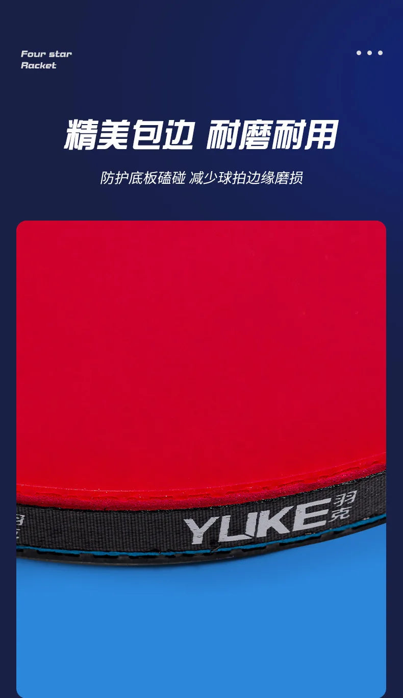 Professional-grade Table Tennis Racket Set for Beginners with Both Pen-hold and Backhand Grips