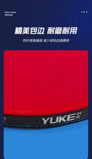 Professional-grade Table Tennis Racket Set for Beginners with Both Pen-hold and Backhand Grips