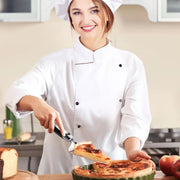 Kitchen Gadget Stainless Steel Triangular Cake Spatula Plastic Handle Mirror Finish Pizza Peel Household Cheese Shovel Bakery