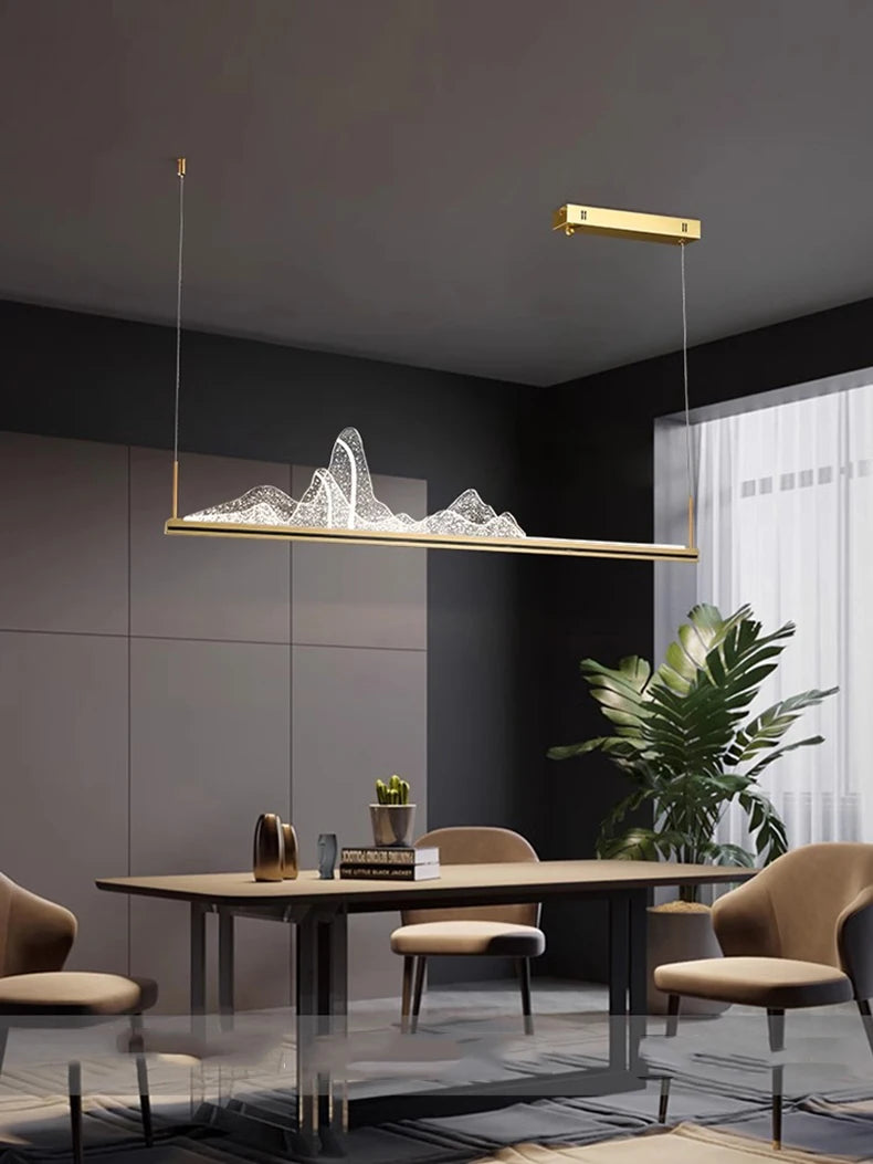 Modern dining room lamparas decoracion hogar moderno smart Pendant lights decoration salon Chandeliers for dining room