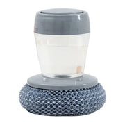 Kitchen Soap Dispensing Dishwashing tool Cleaning Brushes Easy Use Scrubber Wash Clean Tool Soap Dispenser Brush Gadgets