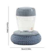 Kitchen Soap Dispensing Dishwashing tool Cleaning Brushes Easy Use Scrubber Wash Clean Tool Soap Dispenser Brush Gadgets