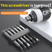 Premium Ergonomic Ratchet Screwdriver Set - Double-Headed, Labor-Saving, Comfort Grip for Max Efficiency & Durability