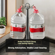 Kitchen Utensil Stand: Rotating Storage Hanger with 8 Hooks,for Countertop Organization rotatable Cooking Utensils Holder