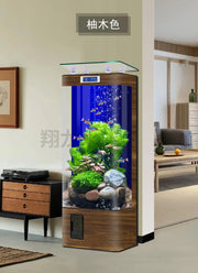 Fish Tanks Accessories New Style Aquarium Fish Bowl Modern Equipment Accent Decoration Aquarium Floor Furniture Acquario Lsyg
