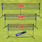 Train Like a Pro: Easy Setup 3.1/4.1/5.1/6.1m Outdoor Tennis Net - Perfect for Volleyball and Badminton Sports Training
