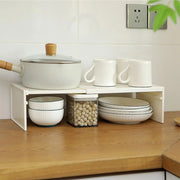 Kitchen cabinet multi-level shelf storage rack Cabinet Shelf Expandable SpaceSaving Stackable Layered Shelf Kitchen storage rack