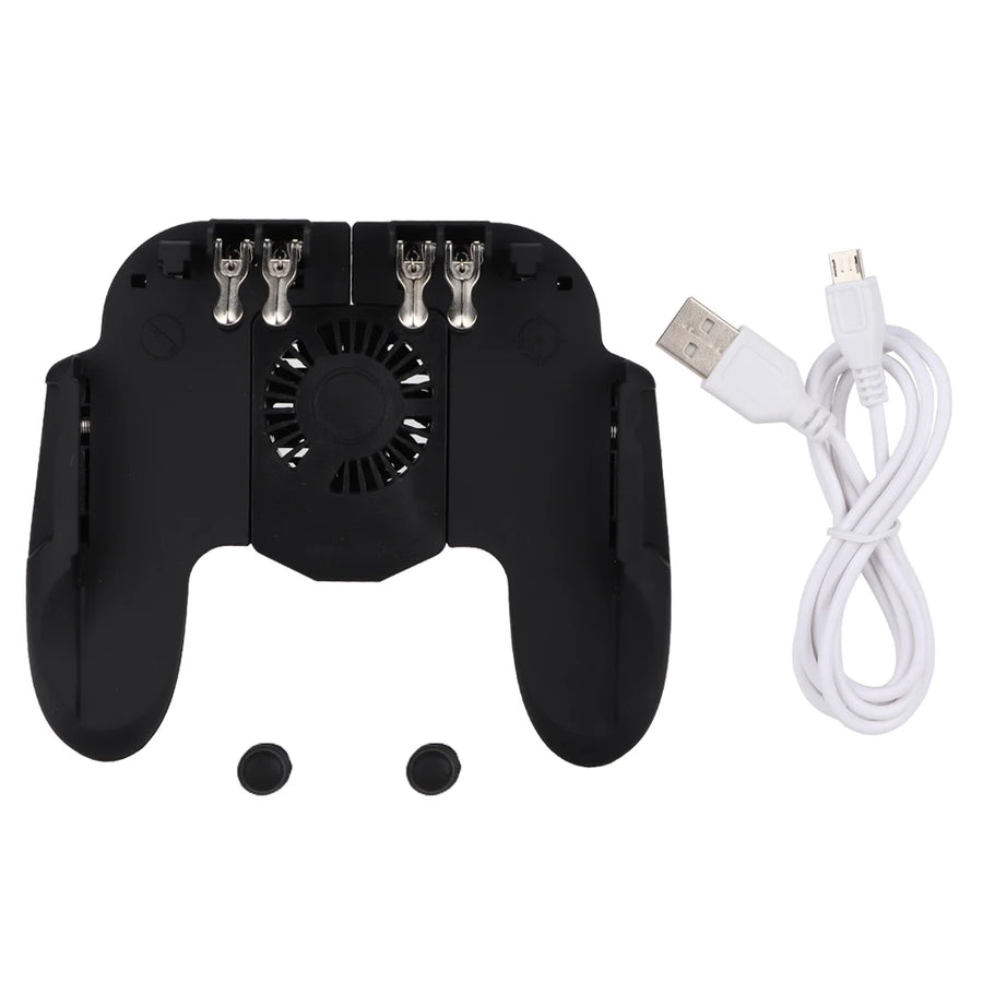 Mobile Gaming Handle Gamepad for phones 4.7-7.0inch Game Controller Heat Dissipation Gamepad Power Handle with Cooling Fan