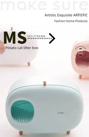 Mochi cat litter box fully enclosed pet supplies cat toilet drawer large cat litter box cat supplies